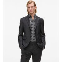 Karl Lagerfeld – Slim-fit Black Blazer, Man, Black, Size: Karl Lagerfeld – Slim-fit Black Blazer, Man, Black, Size: