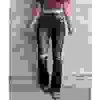 High Waist Ripped Flare Leg Denim Jeans High Waist Ripped Flare Leg Denim Jeans
