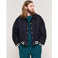 CB WOOL VARSITY JACKET NAVY CB WOOL VARSITY JACKET NAVY