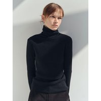 Two Ribbed Turtleneck Top Colors Two Ribbed Turtleneck Top Colors
