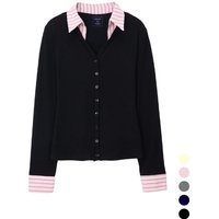 Shirt Detail Cardigan_ color Shirt Detail Cardigan_ color