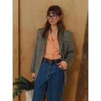Smudge Carol Jacket Used Charcoal Smudge Carol Jacket Used Charcoal