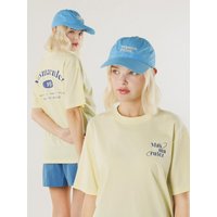 mars planet cool cotton shirt _Baby Yellow
