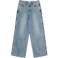 Wide Leg Carpenter Washed Denim Jeans BOBDPF Wide Leg Carpenter Washed Denim Jeans BOBDPF