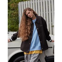 Wool Coach Jacket Brown MSXAD Wool Coach Jacket Brown MSXAD