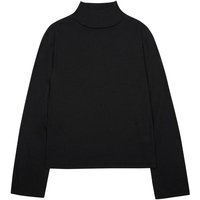 Pima Turtleneck Top Black Pima Turtleneck Top Black