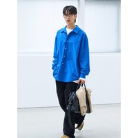 MAN New Classic Poplin Shirt [BLUE] SBDU