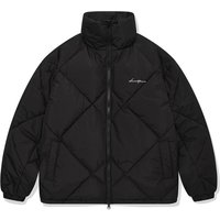 Oversized Quilted Puffer Jacket [Beige]