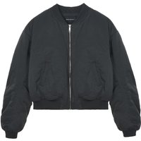 Volume Bomber Fleece Padded Jacket [Charcoal]