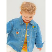 Cotton Polyester Embroidered Denim Shirt Cotton Polyester Embroidered Denim Shirt