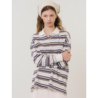 Polo Rugby Stripe Cotton Blend shirt [Brown]