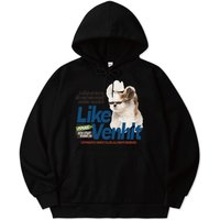 Retro Graphic Loose Fit Hoodie Retro Graphic Loose Fit Hoodie