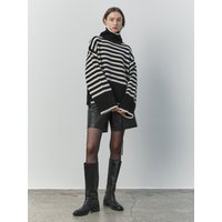 Wool Turtleneck Relaxed Fit Knit Wool Turtleneck Relaxed Fit Knit