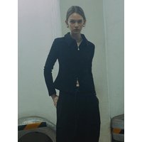 Stitch Cut Line Slim Fit Cropped Jumper JWJPPC Stitch Cut Line Slim Fit Cropped Jumper JWJPPC