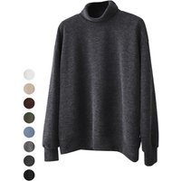Unisex Flex Overfit Ribbed Turtleneck Sweater Unisex Flex Overfit Ribbed Turtleneck Sweater