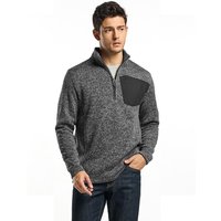 Quarter Zip-up Fleece Knit shirt YKZ Quarter Zip-up Fleece Knit shirt YKZ