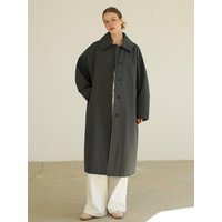 Cut-out Relaxed Fit Cotton Trench Coat Cut-out Relaxed Fit Cotton Trench Coat