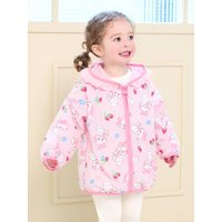 Miko Character Hooded Feminine Jumper [RED]