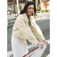 BREEZE SHORT JUMPER CASUAL JACKET [Buttery Yellow]