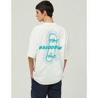 SWAGBAR Skateboard Overfit Shirt [Off-White]