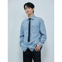ALL DAY Denim Overfit Shirt