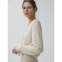 ONNE Crop Boucle Cardigan [Cream]