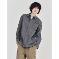 Nylon Ripstop Overfit Shirt [Charcoal]
