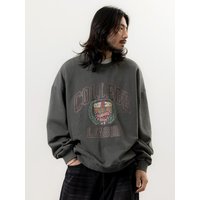 College League Pigment Sweatshirt [Charcoal]