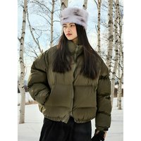 FLE Slam Logo Overfit Crop Puffer Jacket FPJ