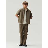All Day Cool Wide One-Pleat Full Elastic Waist Trousers All Day Cool Wide One-Pleat Full Elastic Waist Trousers