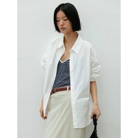 Back Shirring Shirt [Ivory]