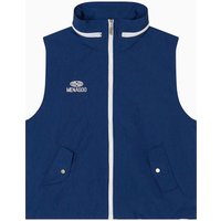 Highneck Hood Vest [Navy]