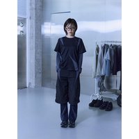 Incision Long Sleeve Shirt [Black]