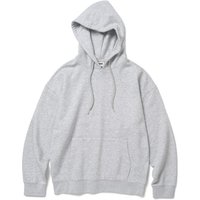 Fleece-lined Oversized Fit Hooded Sweatshirt [MGREY]