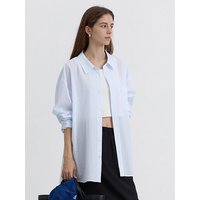 UNISEX CLASSIC STRIPE OVERSHIRT UDSHBB [SOFT BLUE]