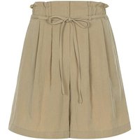 Tie Waist Banding Shorts OHML Tie Waist Banding Shorts OHML