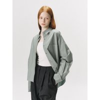 Back Silk Point Shirt [Khaki]