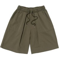 Cotton Fatigue Bermuda Shorts [Khaki]
