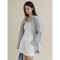 PILO DENIM SHIRT [LIGHT GREY]