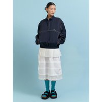 Atman anorak jumper Oxford Casual Jacket [navy]
