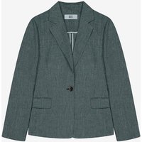 Houndstooth Tweed Single Blazer BKJAE Houndstooth Tweed Single Blazer BKJAE