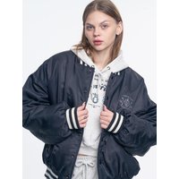 CLUB Varsity Quilted Jacket [Black]