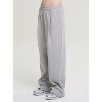 One-Tuck Wide Fit Fresh Sweatpants [Melange Grey]