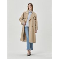 Belt Flap Trench Coat