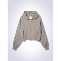ZIP HOODIE BLAZER [LIGHT BROWN]