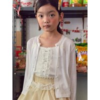 Linen Lace Cardigan Outer [COLORS] S-JL