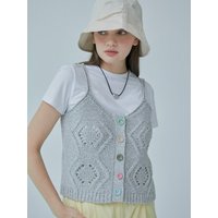 Vintage Crochet Knit Vest Vintage Crochet Knit Vest
