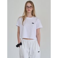 Small Logo Crop shirt [White]