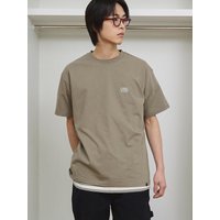 Camel G.T Logo Short-Sleeve shirt [Khaki]