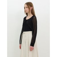 String-decorated Bolero Cardigan OKMD String-decorated Bolero Cardigan OKMD